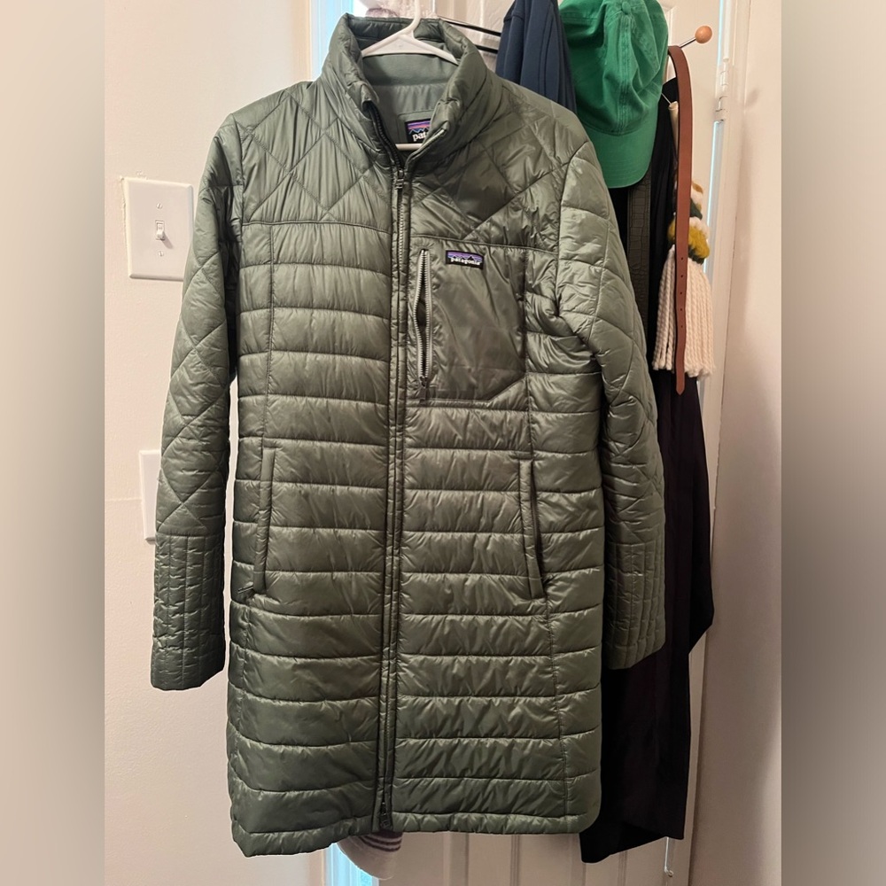Patagonia Green Puffer Jacket